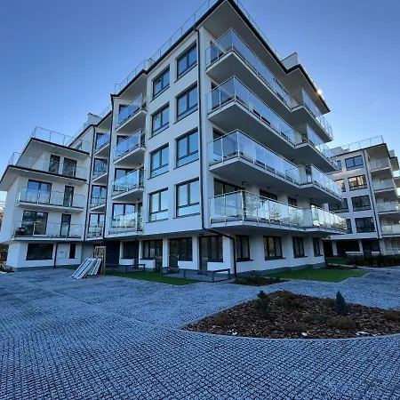 公寓 Piaskowe Wypoczynkowa 3 - 150m Od Plazy, Taras Na Dachu Z Widokiem Na Morze
